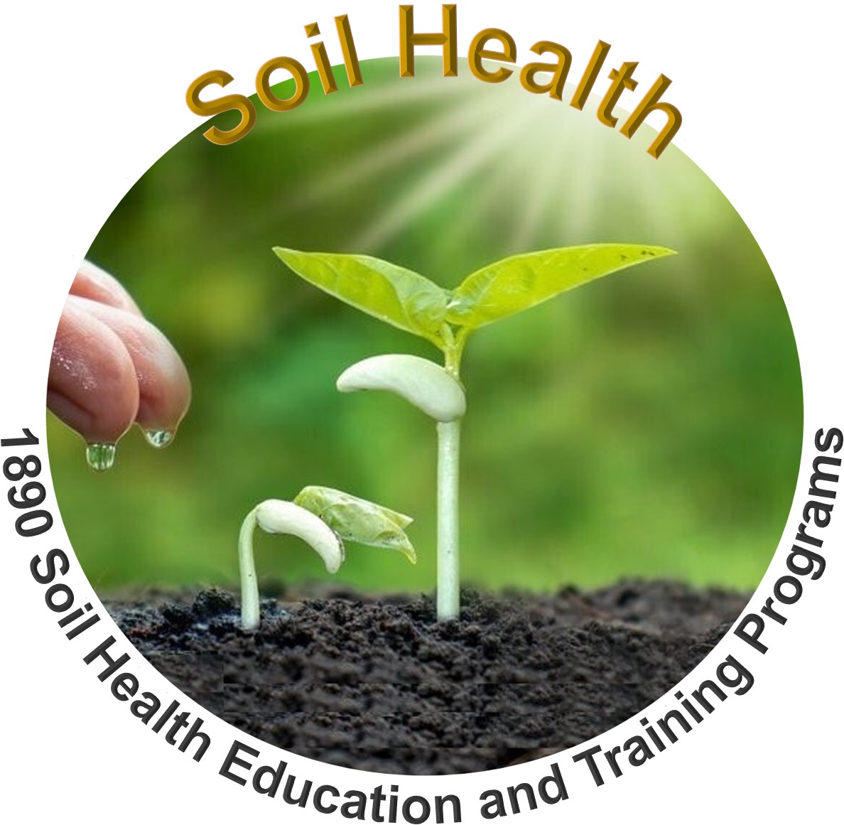 1890 Soil Health 1890 soil health education logo